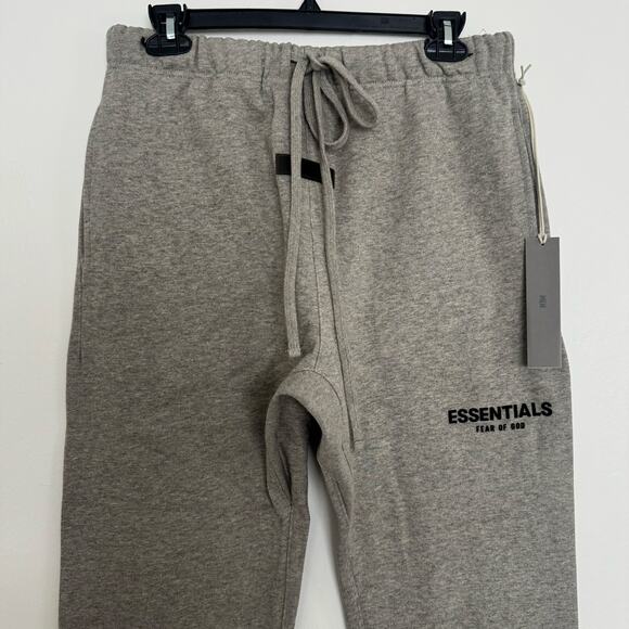 Fear of God Essentials Core Collection Sweatpants in Dark Oatmeal (uncuffed) - Picture 3 of 8